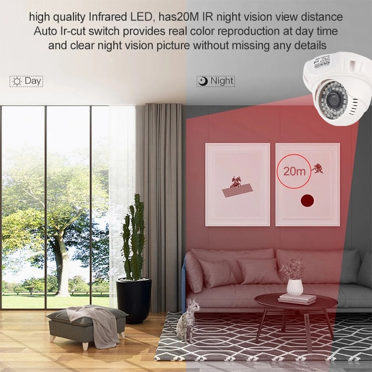 CMOS 420TVL 3.6mm Lens ABS Material Color Infrared Camera with 36 LED, IR Distance: 20m, 36 LED CMOS 420TVL 3.6mm Lens ABS Material Color Infrared Camera with 36 LED, IR Distance: 20m, 36 LED